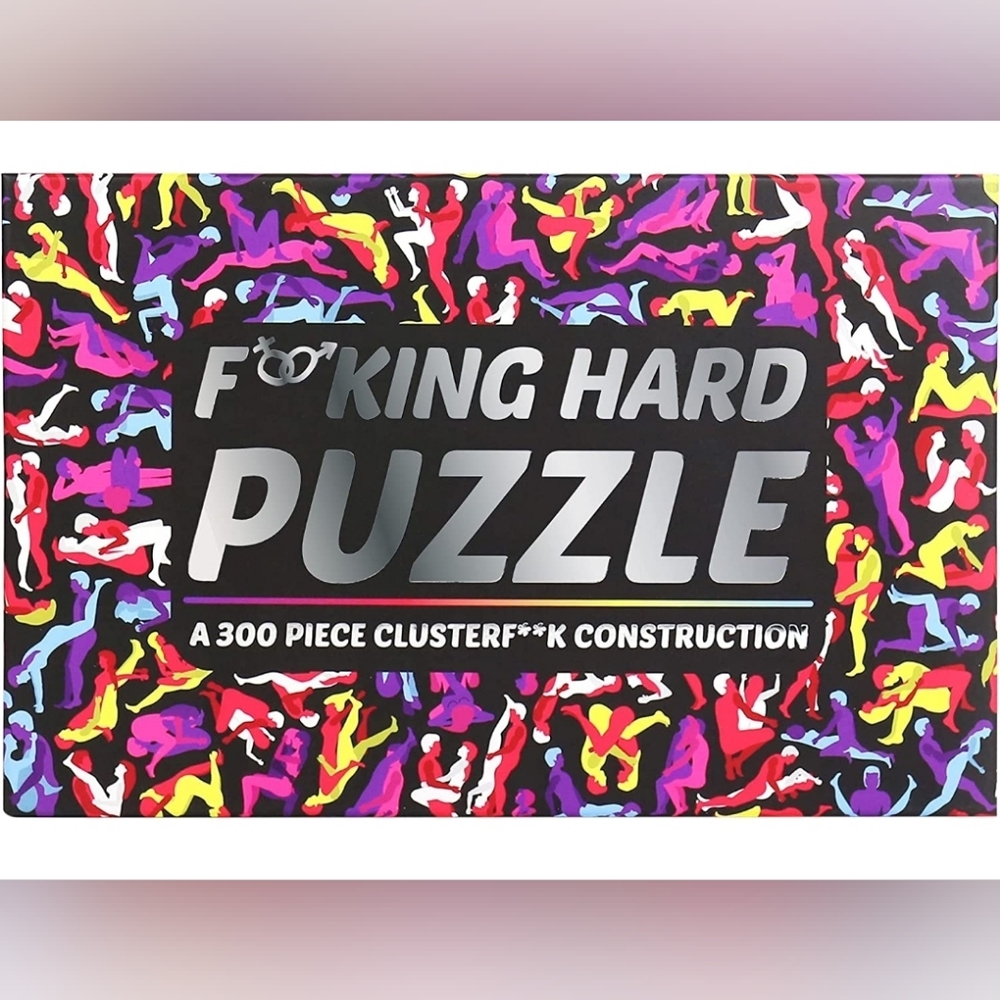 F@cking Hard Puzzle, 300 pieces, New, Funny Adult Gag Gift